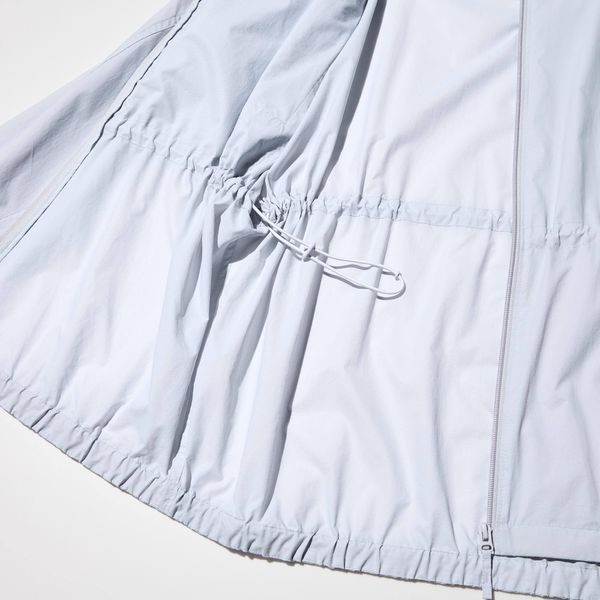 Парка Uniqlo фиолетовая UV Protection Sheer Oversized Parka 8479 фото