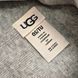 Шапка-бiнi UGG світло-сіра Logo Knit Cuff Beanie  8351 фото 4