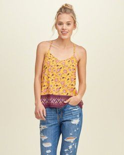 Разноцветный топ Hollister 2194 фото