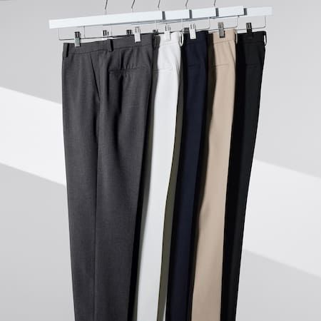 Брюки Uniqlo черные из серии HEATTECH 6798111 фото