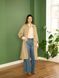 Джинсы Uniqlo синие Drapey Wide Flare Jeans 783111 фото 2