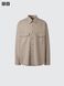 Сорочка Uniqlo U світла Oversized Work Shirt 8399 фото 2