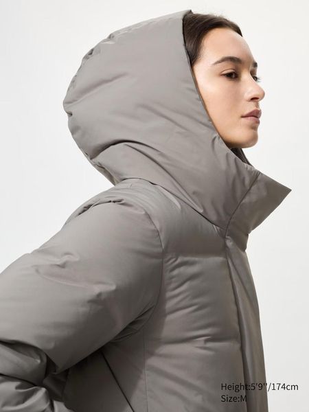 Пуховик Uniqlo чорний Seamless Down Short Coat 8147 фото