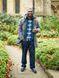 Сорочка Uniqlo синя Flannel Shirt (Check, Regular Collar) 7974 фото 5