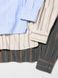 Рубашка Uniqlo+JW Anderson темно-серая Oxford Boxy Shirt (Stripe) 8063 фото 2