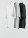 Рубашка Uniqlo:С  черная 100% Premium Linen Oversized Shirt 8506 фото 2