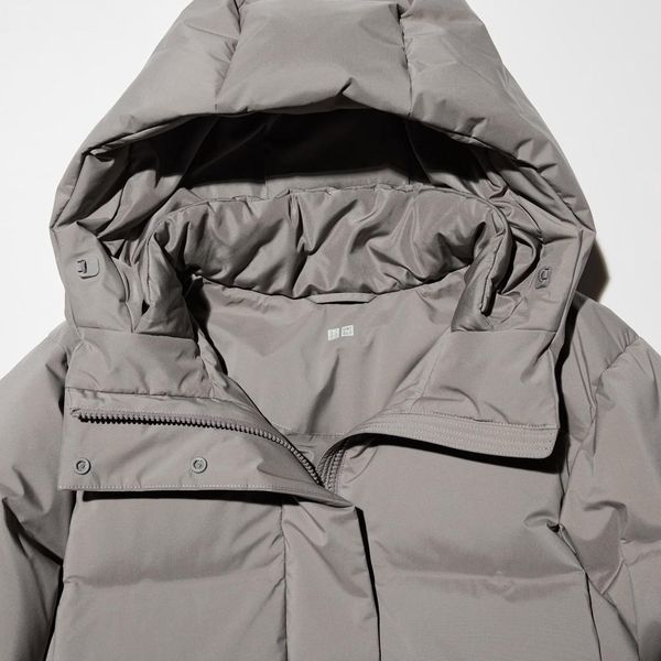 Пуховик Uniqlo чорний Seamless Down Short Coat 8147 фото