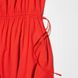 Платье Uniqlo:C красное GATHERED BACK OPEN SHORT SLEEVED DRESS 6730 фото 4