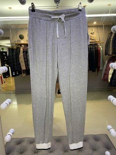 Спортивные штаны на флисе DKNY серые 5732 фото