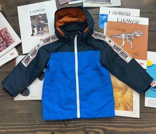 Детская ветровка Name it сине-голубая JUMP HIGH JACKET 8260 фото