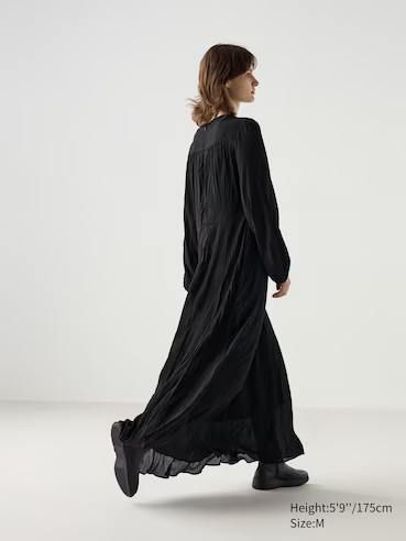 Сукня Uniqlo:C чорна Flared Dress 71821 фото