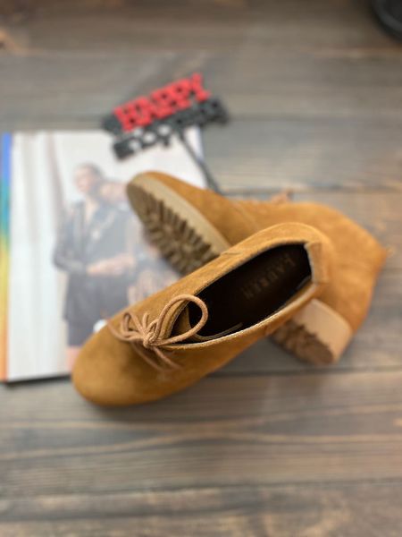 Коричневые ботинки Ralph Lauren 1201 фото