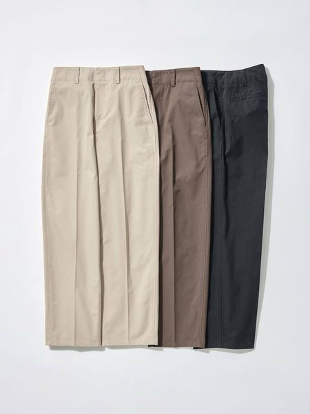 Брюки Uniqlo U коричневі Cotton Chino Trousers 8010 фото