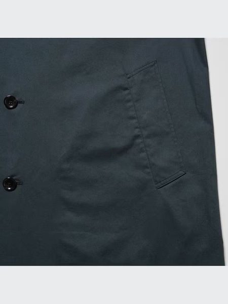 Плащ Uniqlo U  коричневий Single Breasted Coat 6059 фото