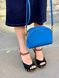 Синяя сумочка из сафьяновой кожи Marc Jacobs 4032 фото 3