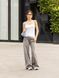 Джинсы Uniqlo серые Drapey Wide Flare Jeans 78321 фото 4