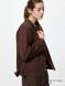 Жакет Uniqlo  коричневый льняной Linen Blend Coverall 83601 фото 2