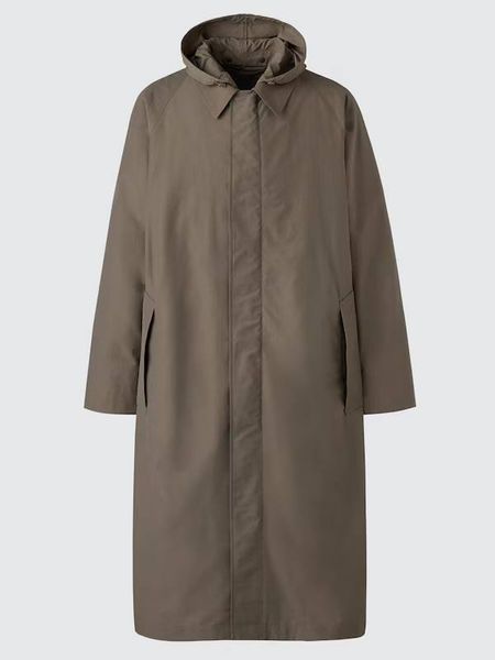 Пальто Uniqlo U чорне Oversized Single Breasted Coat 800011 фото