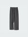 Брюки Uniqlo темно-серые в клетку Pleated Wide Trousers 7933 фото 2