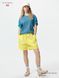 Футболка Uniqlo+JW Anderson синяя Colour Block T-Shirt  8530 фото 3