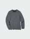 Лонгслів Uniqlo темно-сiрий HEATTECH Extra Warm Cotton Crew Neck T-Shirt (Long Sleeve) 8096 фото 2