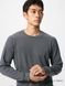 Лонгслів Uniqlo темно-сiрий HEATTECH Extra Warm Cotton Crew Neck T-Shirt (Long Sleeve) 8096 фото 1