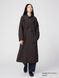 Пальто Uniqlo U коричневое однобортное Single Breasted Long Coat 7998 фото 4