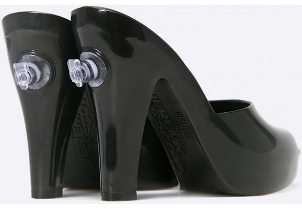 Черные мюли на каблуке Melissa + Jeremy Scott 14011 фото