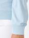 Худі HUGO блакитна Relaxed-fit Hoodie in Soft-Brushed Jersey with Logo 8464 фото 4