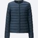 Темно-синяя легкая куртка на пуху Uniqlo 26151 фото 3