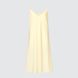 Платье Uniqlo:C желтое Chiffon Pleated Long-Sleeve Dress 6504 фото 8