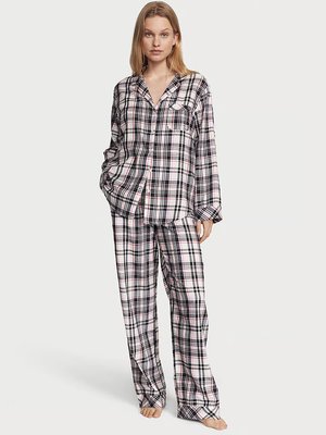 Пiжама Victoria's Secret в клiтинку Flannel Long Pajama Set 6879 фото