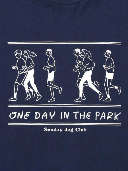 Футболка Uniqlo темно-синяя Yu Nagaba UT (Short Sleeve Graphic T-Shirt) 82171 фото