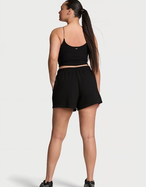 Шорты Victoria's Secret черные VSX Featherweight Knit Rib Short  8465 фото
