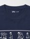Футболка Uniqlo темно-синяя Yu Nagaba UT (Short Sleeve Graphic T-Shirt) 82171 фото 5