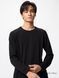 Лонгслив Uniqlo черный HEATTECH Extra Warm Cotton Crew Neck T-Shirt (Long Sleeve) 80951 фото 1