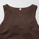 Топ Uniqlo коричневий AIRism Crepe Jersey Boat Neck Bra Top AIRism 8421 фото 6
