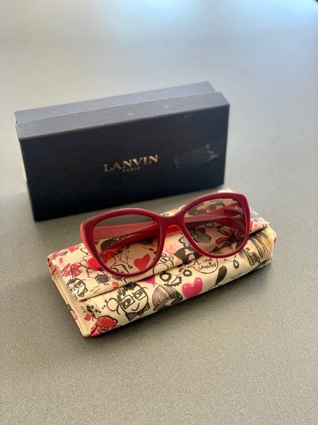 Сонцезахисні окуляри Lanvin бордовi Cat eye 4490 фото
