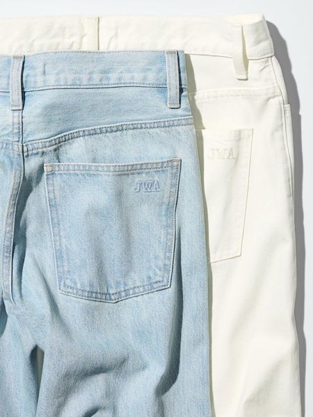Джинси Uniqlo+JW Anderson голубые Straight Jeans 8537 фото