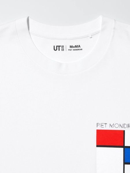 Футболка Uniqlo белая UT ARCHIVE MoMA Collection Graphic T-Shirt 8150111 фото