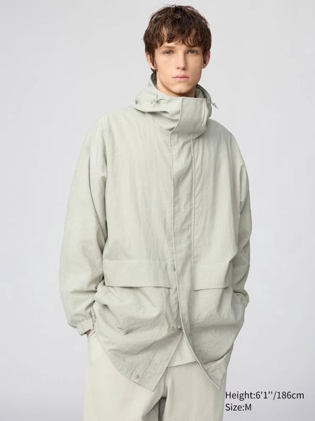 Парка Uniqlo чорна Utility Parka 8507 фото