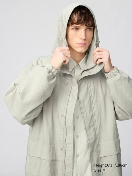 Парка Uniqlo чорна Utility Parka 8507 фото