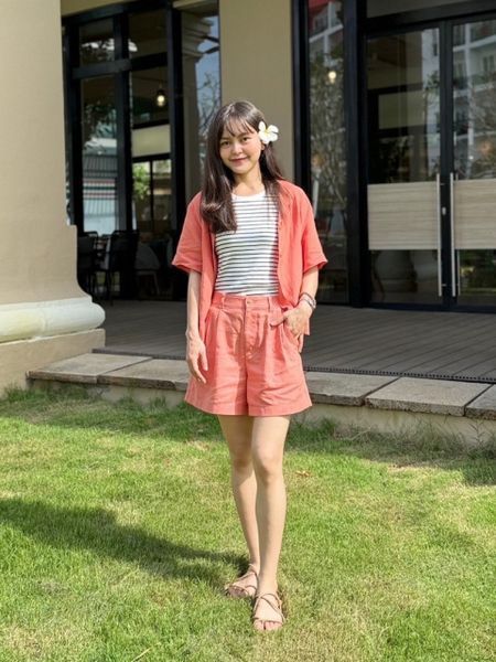 Шорти Uniqlo ллянi Linen Cotton Shorts 7427 фото