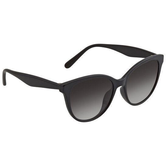 Солнцезащитные очки Salvatore Ferragamo черные 54mm Cat Eye Sunglasses 8073 фото