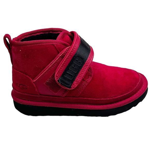 Дитячі черевики UGG червоні Kids Neumel Snapback Boots 8595 фото