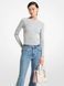Сумка Michael Kors ванильная Mercer Medium Logo And Leather Accordion Crossbody Bag 8303 фото 3