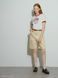 Бермуди Uniqlo бежеві Denim Half Shorts 7654 фото 2