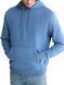 Худи Calvin Klein синяя Monogram Logo Fleece Hoodie 8624 фото 1