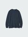 Лонгслив Uniqlo темно-синий HEATTECH Extra Warm Cotton Crew Neck T-Shirt (Long Sleeve) 8097 фото 2