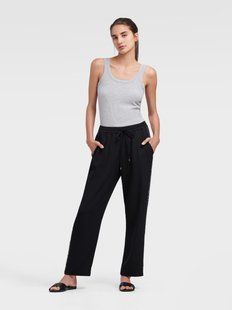 Брюки DKNY черные свободного фасона 5221 фото